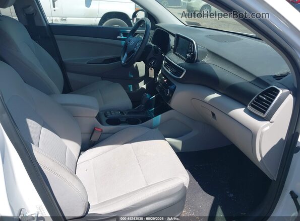 KM8J2CA4XKU963545 2019 HYUNDAI TUCSON White Front interior view