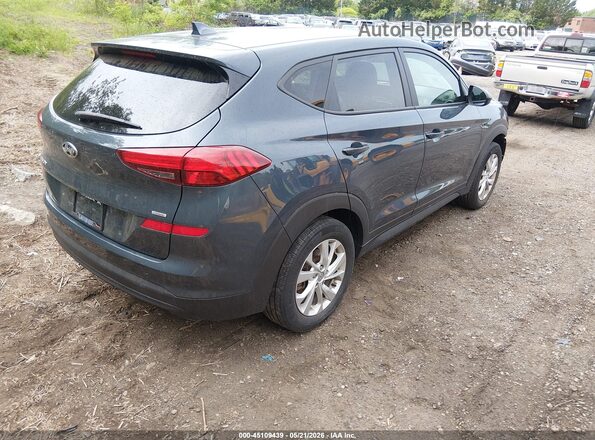 KM8J2CA4XMU307946 2021 HYUNDAI TUCSON Серый Задняя правая четверть