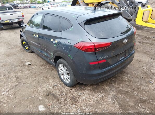 KM8J2CA4XMU307946 2021 HYUNDAI TUCSON Серый Задняя левая четверть