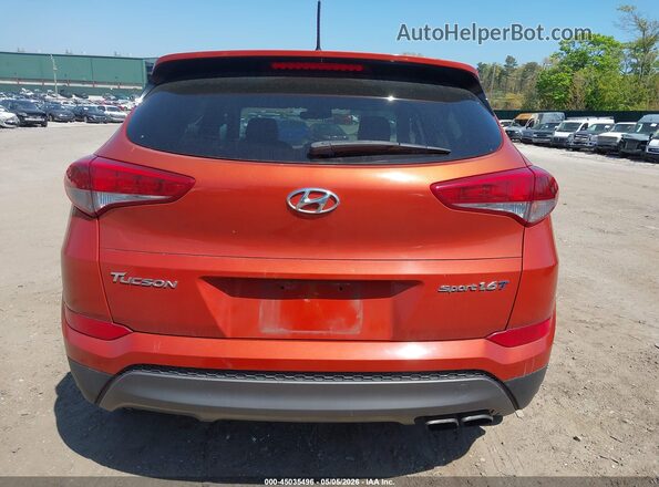 KM8J33A21GU057738 2016 HYUNDAI TUCSON Orange 
