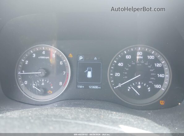 KM8J33A23GU076873 2016 HYUNDAI TUCSON Burgundy Вид задніх сидінь