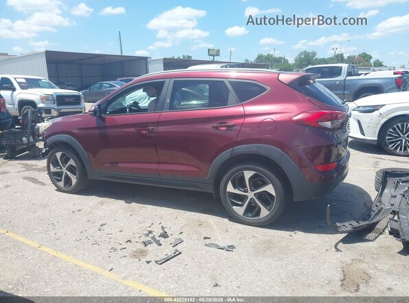 KM8J33A23GU076873 2016 HYUNDAI TUCSON Burgundy 
