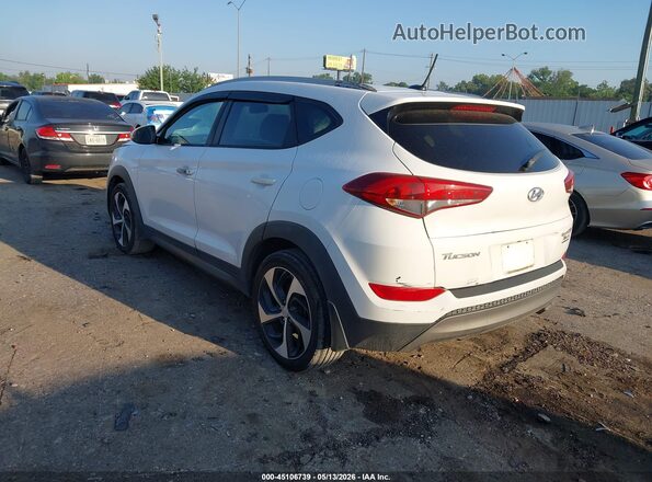 KM8J33A2XGU189543 2016 HYUNDAI TUCSON White Задня ліва чверть