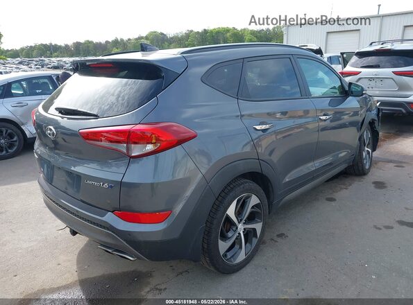 KM8J33A2XGU226185 2016 HYUNDAI TUCSON Gray უკანა მარჯვენა