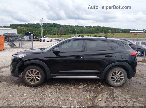 KM8J33A40HU348993 2017 HYUNDAI TUCSON Black Widok wnętrza 360 stopni