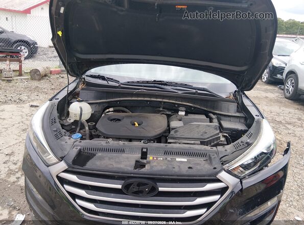 KM8J33A40HU348993 2017 HYUNDAI TUCSON Black Widok z tyłu