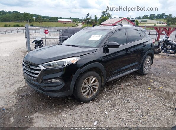 KM8J33A40HU348993 2017 HYUNDAI TUCSON Black Przód lewy