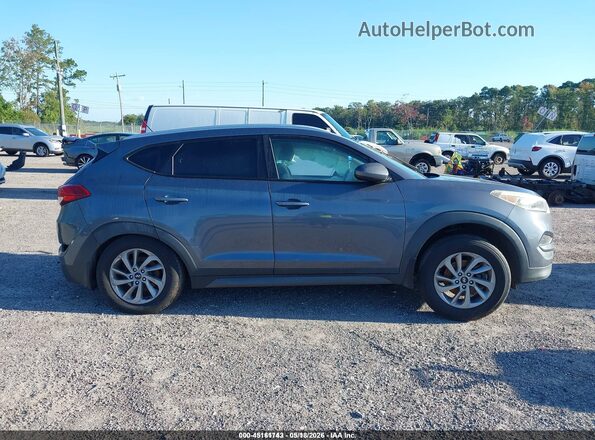 KM8J33A41GU208952 2016 HYUNDAI TUCSON Gray Widok zestawu wskaźników