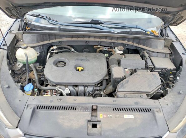 KM8J33A41HU418565 2017 HYUNDAI TUCSON Black Widok komory silnika