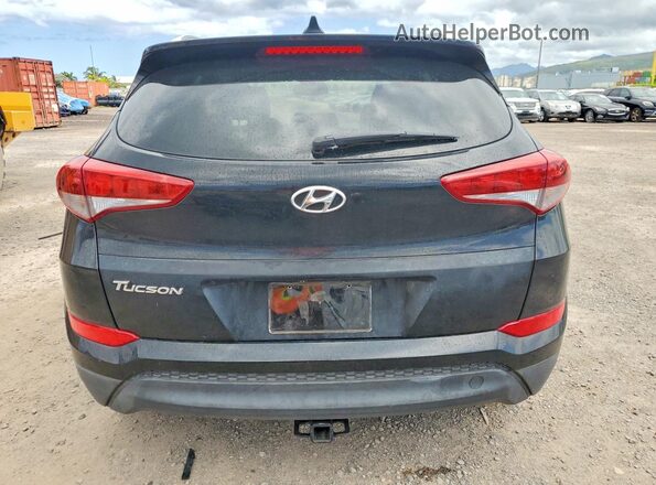 KM8J33A41HU418565 2017 HYUNDAI TUCSON Black Widok z tyłu