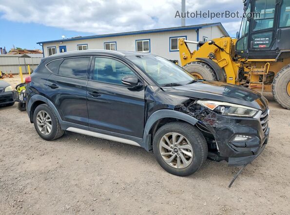 KM8J33A41HU418565 2017 HYUNDAI TUCSON Black Przód prawy