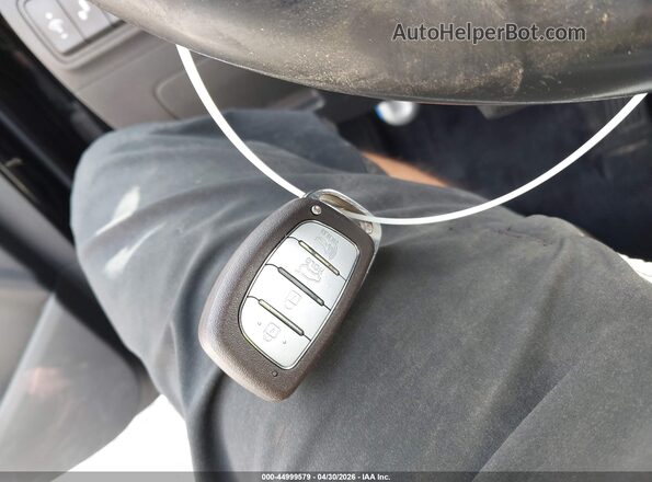 KM8J33A44HU476699 2017 HYUNDAI TUCSON Black წინა პანელის ხედი