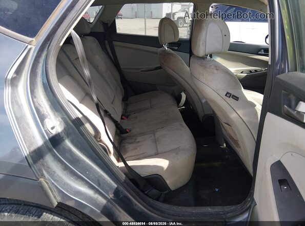 KM8J33A44JU669201 2018 HYUNDAI TUCSON Gray Вид наклейки з VIN-кодом