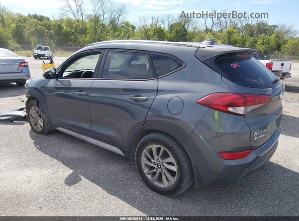 KM8J33A44JU669201 2018 HYUNDAI TUCSON Gray Задня ліва чверть