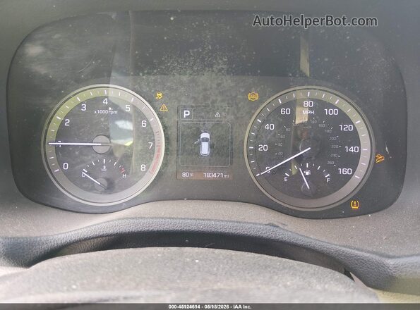 KM8J33A44JU669201 2018 HYUNDAI TUCSON Gray Вид задніх сидінь