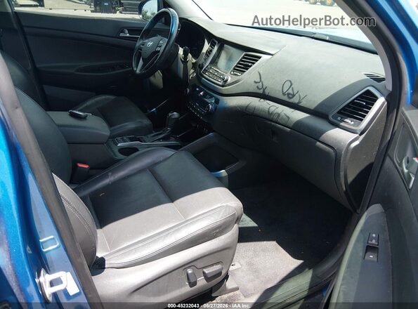 KM8J33A45JU601103 2018 HYUNDAI TUCSON Blue 