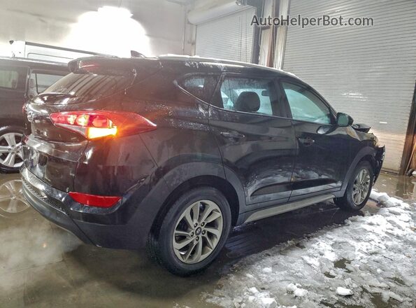 KM8J33A45JU655856 2018 HYUNDAI TUCSON Черный Задняя правая четверть