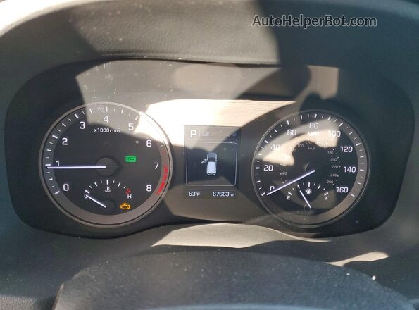 KM8J33A46JU678370 2018 HYUNDAI TUCSON Gray 