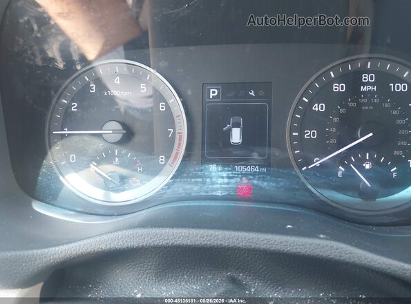 KM8J33A47JU662002 2018 HYUNDAI TUCSON Red Widok tylnych siedzeń