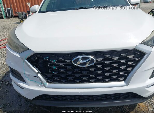 KM8J33A47KU991560 2019 HYUNDAI TUCSON White წინა ხედი
