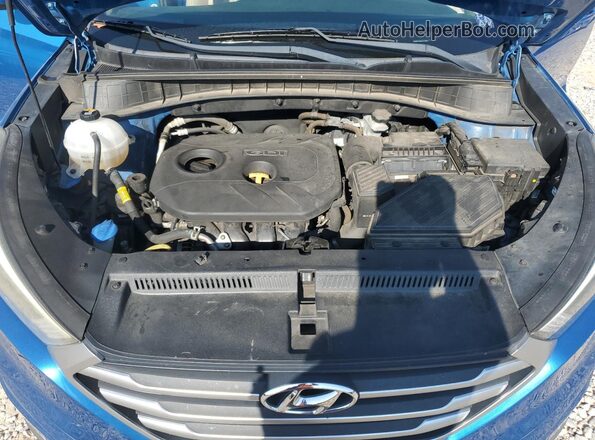 KM8J33A48JU776901 2018 HYUNDAI TUCSON Синий 