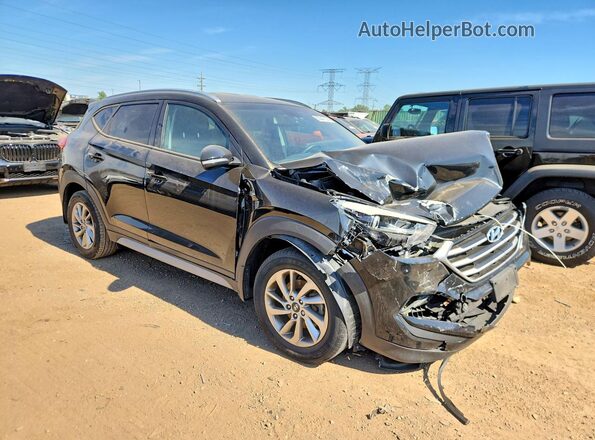 KM8J33A48JU830651 2018 HYUNDAI TUCSON Черный 