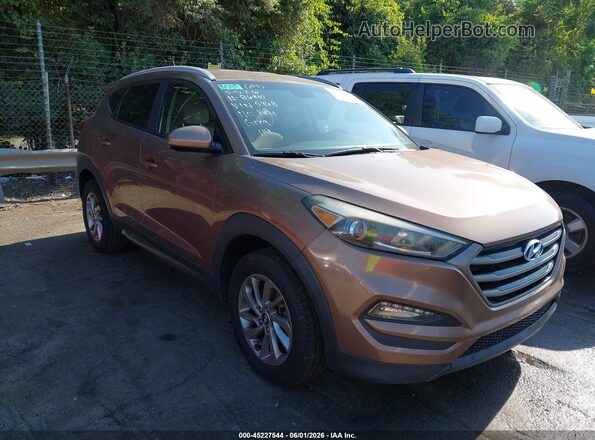 KM8J33A49GU185968 2016 HYUNDAI TUCSON Brown Вид спереду