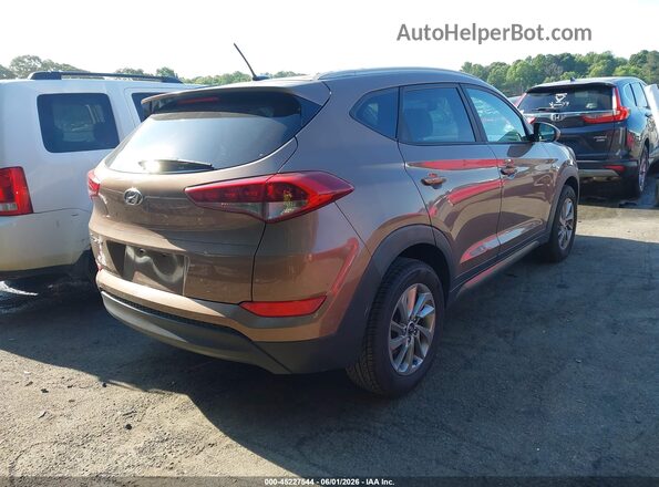 KM8J33A49GU185968 2016 HYUNDAI TUCSON Brown Задня права чверть