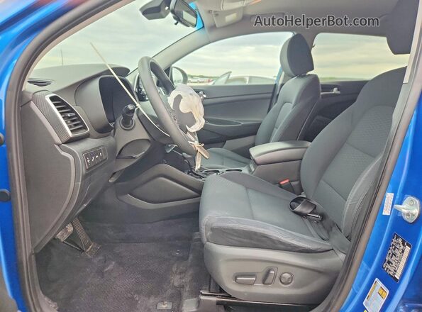 KM8J33AL0LU133291 2020 HYUNDAI TUCSON Blue Widok wnętrza z przodu