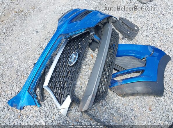 KM8J33AL0MU297321 2021 HYUNDAI TUCSON Blue Instrument cluster view