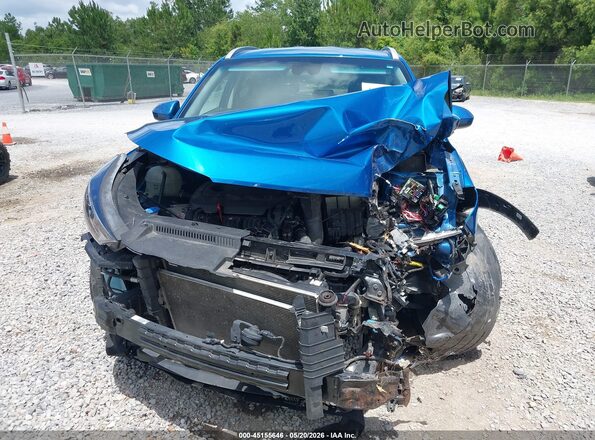 KM8J33AL0MU297321 2021 HYUNDAI TUCSON Blue Rear interior view