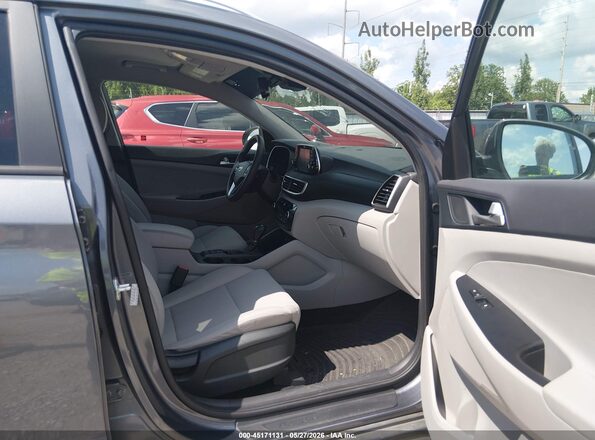 KM8J33AL0MU409115 2021 HYUNDAI TUCSON Gray Widok wnętrza z przodu