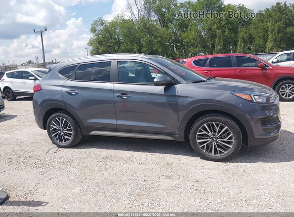 KM8J33AL0MU409115 2021 HYUNDAI TUCSON Gray Widok wnętrza z tyłu
