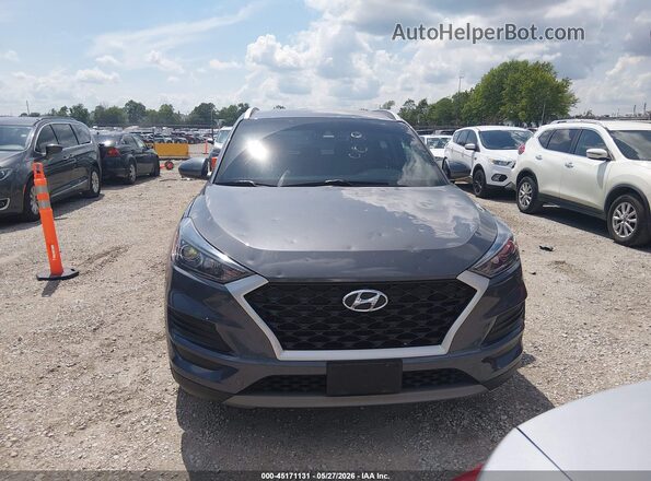 KM8J33AL0MU409115 2021 HYUNDAI TUCSON Gray Widok zestawu wskaźników