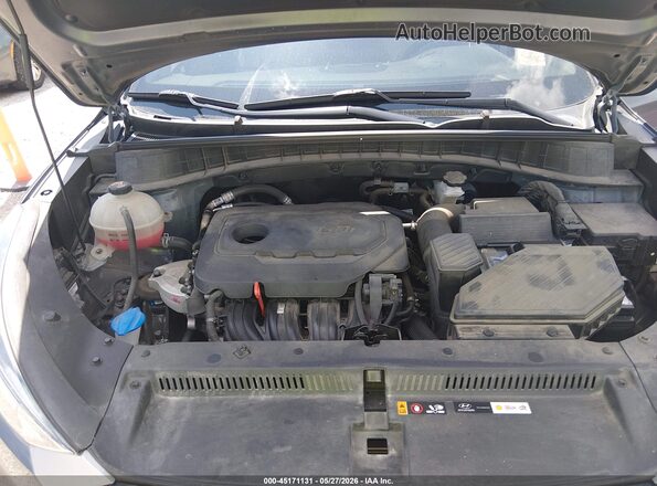 KM8J33AL0MU409115 2021 HYUNDAI TUCSON Gray Widok z tyłu