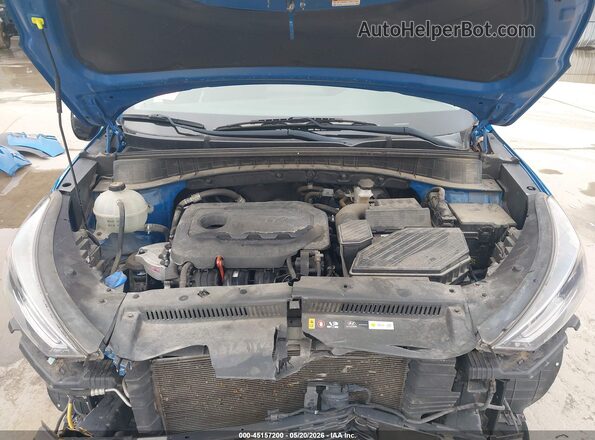 KM8J33AL2LU272970 2020 HYUNDAI TUCSON Blue Rear view