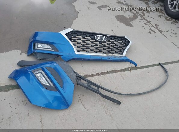 KM8J33AL2LU272970 2020 HYUNDAI TUCSON Blue Instrument cluster view