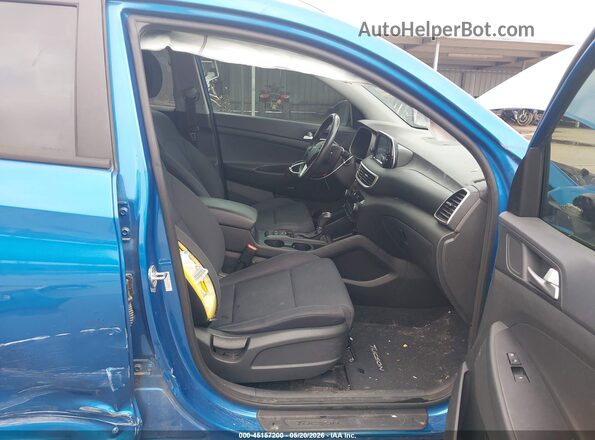 KM8J33AL2LU272970 2020 HYUNDAI TUCSON Blue Front interior view