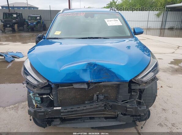 KM8J33AL2LU272970 2020 HYUNDAI TUCSON Blue Rear interior view