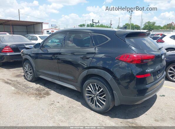KM8J33AL2MU329332 2021 HYUNDAI TUCSON Black Задня ліва чверть