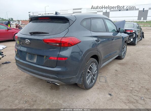 KM8J33AL2MU360581 2021 HYUNDAI TUCSON Blue Rear right