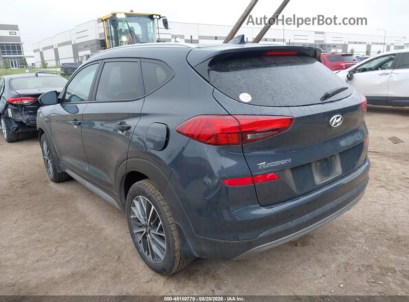 KM8J33AL2MU360581 2021 HYUNDAI TUCSON Blue Rear left