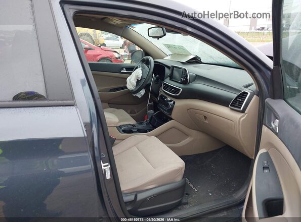 KM8J33AL2MU360581 2021 HYUNDAI TUCSON Blue Front interior view