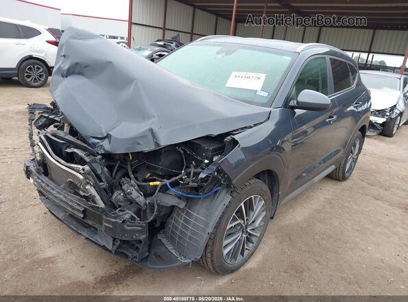 KM8J33AL2MU360581 2021 HYUNDAI TUCSON Blue Front left