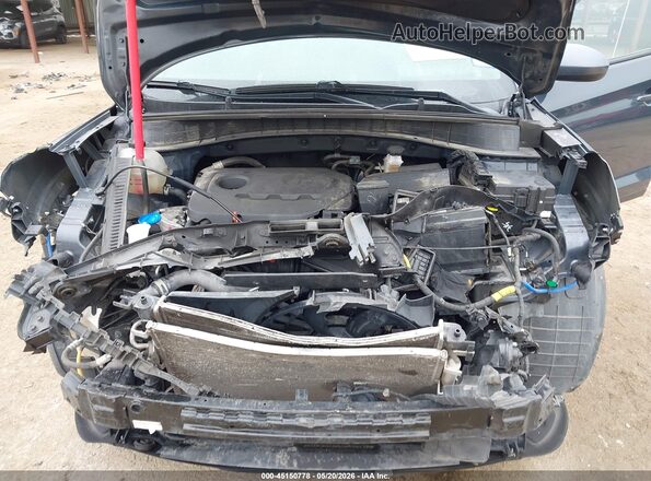 KM8J33AL2MU360581 2021 HYUNDAI TUCSON Blue Rear view
