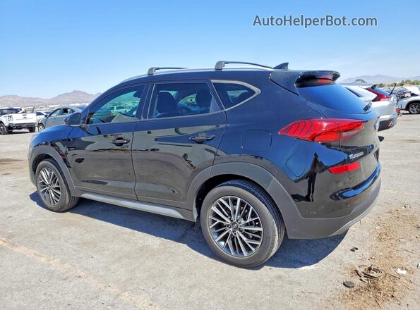 KM8J33AL2MU396111 2021 HYUNDAI TUCSON Black უკანა მარცხენა