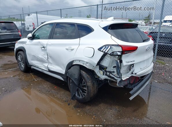 KM8J33AL3LU123029 2020 HYUNDAI TUCSON White უკანა მარცხენა