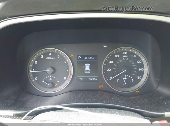 KM8J33AL3LU123029 2020 HYUNDAI TUCSON White უკანა სავარძლების ხედი