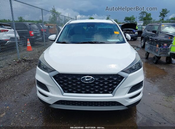 KM8J33AL3LU123029 2020 HYUNDAI TUCSON White უკანა სალონის ხედი