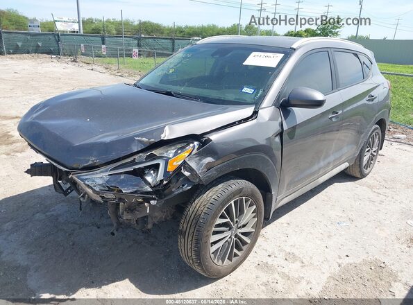 KM8J33AL3LU235068 2020 HYUNDAI TUCSON Gray Передня ліва чверть